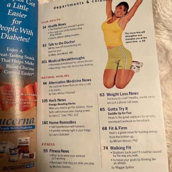 2/$40 Prevention Magazine Walk Off Weight Health News Home Remedies Sept 1999 - Picture 3 of 8